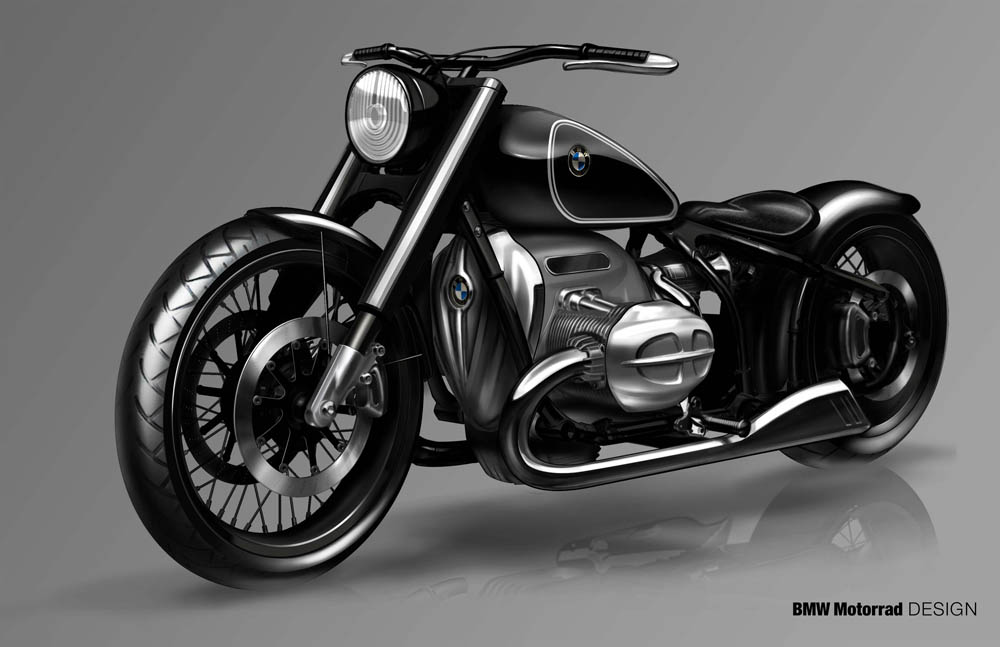 Schoner Reduzierter Retro Style Als Entschleunigungstherapie Im Digitalzeitalter Das Bmw Motorrad Concept R18 Virtual Design Magazine