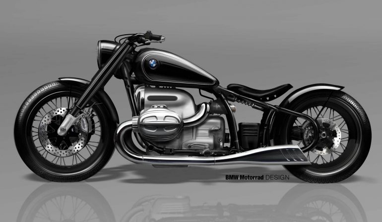 Schoner Reduzierter Retro Style Als Entschleunigungstherapie Im Digitalzeitalter Das Bmw Motorrad Concept R18 Virtual Design Magazine